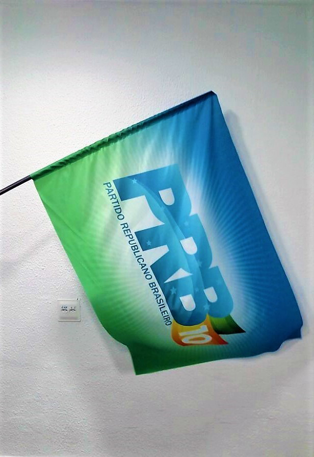 Bandeira Politica Microfibra
